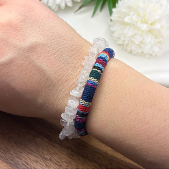 Genuine Titanium Druzy Quartz Moonstone Pendant Necklace Jewelry Set Lot 925 - Picture 5 of 11